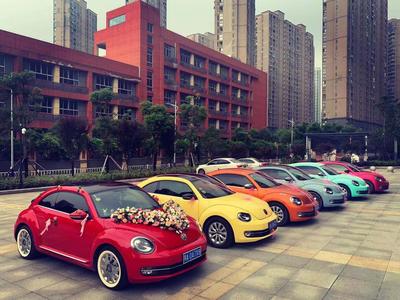 甲壳虫个性化七彩车队6台3380元特价